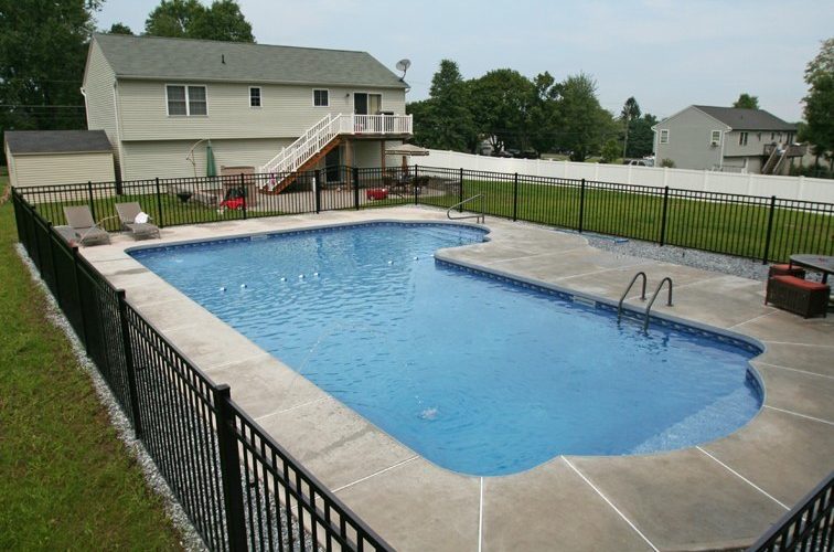 1D True L Roman Inground Pool - Ghent, NY