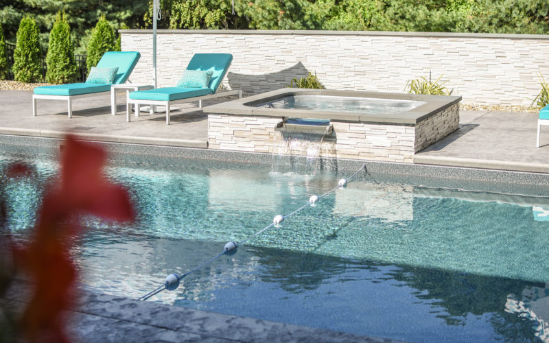 2D Rectangle Inground Pool - Redhook, NY