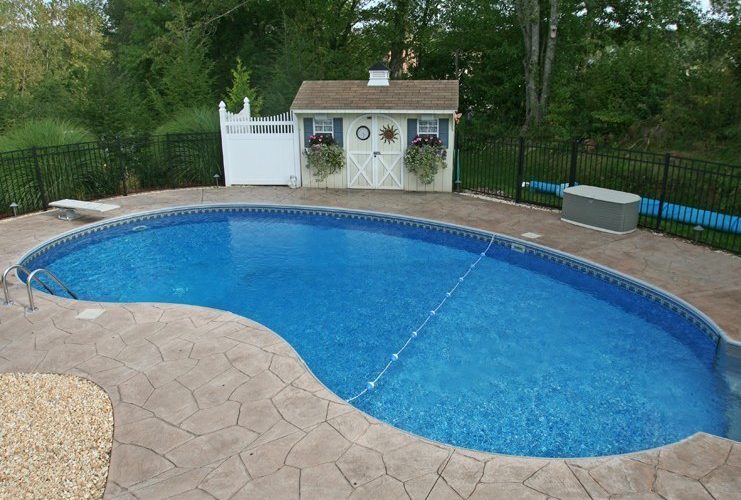 5D Kidney Inground Pool - Alford, MA