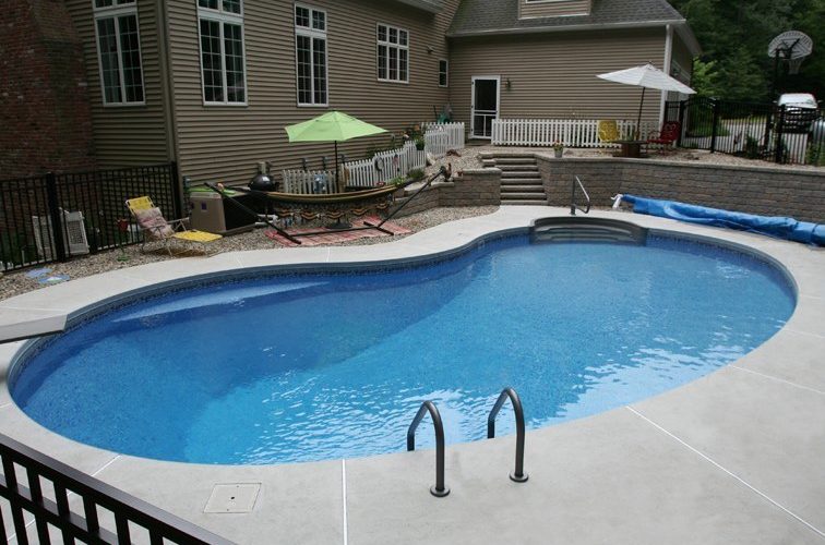 7B Kidney Inground Pool - South Egremont, MA